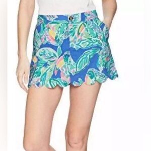 Lilly Pulitzer Loreli Beacon Scalloped‎ Trim skirt